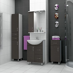 Какса-а Тумба с раковиной Венге 55 – фотография-3