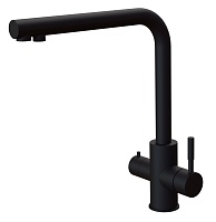 Paini Смеситель для кухни Norda NRYO6433VEB90 с подводом для фильтра, чёрный
