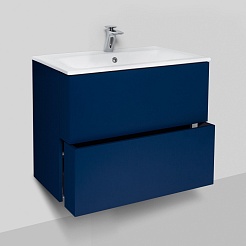 Am.Pm Мебель для ванной SPIRIT 2.0 60 L глубокий синий – фотография-13
