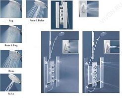 Am.Pm Душевая панель "Bourgeois 1" – фотография-5