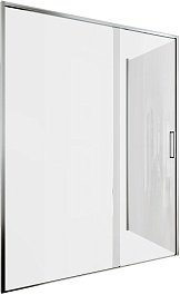 Aquanet  Душевой уголок Pleasure Evo 150x80 AE65-150x80-CT профиль хром, стекло прозрачное – фотография-3