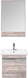 Акватон Мебель для ванной Капри 60 бетон пайн – фотография-1