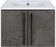 Brevita Мебель для ванной Rock 60 бетон темно-серый – фотография-7