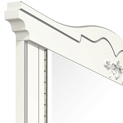  Мебель для ванной комнаты Luise 100 белая – фотография-3