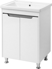 Ceruttispa Тумба для умывальника Эмилия grey 60 – фотография-1