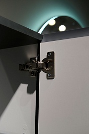 Jorno Тумба под раковину Lumino 120 подвесная антрацит – фотография-3