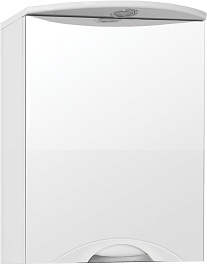 Style Line Зеркальный шкаф Жасмин-2 600/С Люкс белый – фотография-1