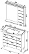 Aquanet Мебель для ванной  "Сити 90" венге (173433) – фотография-8
