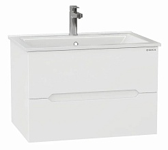 Onika Тумба под раковину Айленд 70 подвесная белая – фотография-1