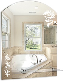 Mixline Зеркало Шарм Дракон 49.5 – фотография-1