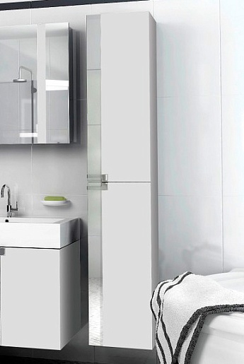  Пенал для ванной Fresh белый – фото-1