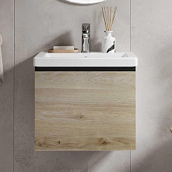 Vigo Тумба под раковину Cross 500-0-1 подвесная дуб давос натуральный – фотография-3