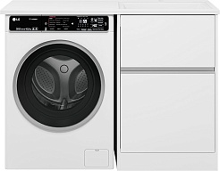 Misty Мебель для ванной с раковиной под стиральную машину Ингрид 120 R белая – фотография-5