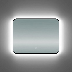 Teymi Зеркало Solli Black Soft Line 80/60 LED сенсор на взмах T20232S – фотография-3