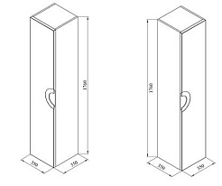 De Aqua Пенал Форма 35 R – фотография-2