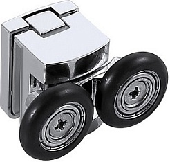 Aquatek Душевой уголок Ария 90x90 AQ ARI RO 09020CH профиль хром стекло прозрачное – фотография-7