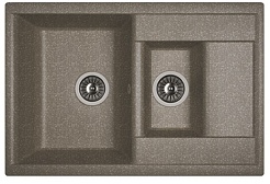 Dr. Gans Мойка гранитная Астра 760 К черная – фотография-1