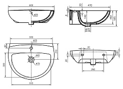 IFO Раковина "Arret" RS031060000 – фотография-6
