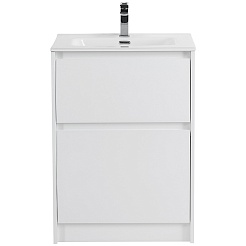 BelBagno Мебель для ванной Kraft 60 напольная Bianco Opaco раковина BB600ETL – фотография-9