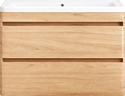 Vivon Тумба под раковину Atwood 80 подвесная дерево – фотография-1