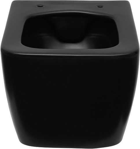 Allen Brau Унитаз подвесной Liberty 4.33007.31 чёрный матовый с крышкой 4.33008.31 – картинка-3