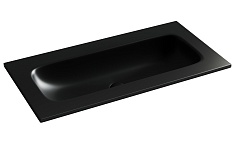 Ceramicanova Мебельная раковина Grace 91 CN7019MBWx чёрная матовая