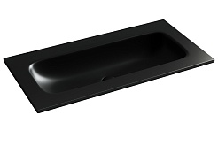 Ceramicanova Мебельная раковина Grace 91 CN7019MBWx чёрная матовая – фотография-1