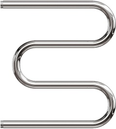 Point Полотенцесушитель водяной М-образный 500x500 PN37555 хром – фотография-1