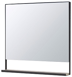 Акватон Мебель для ванной Лофт Урбан 80 графит\орегон, Мила прямоугольная – фотография-8