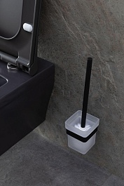 Allen Brau Унитаз подвесной Infinity 4.21011.AN антрацит с крышкой 4.21014.AN – фотография-23