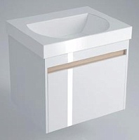 Kerama Marazzi Тумба для умывальника BUONGIORNO 60 белая с 1 ящиком