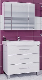 СанТа Мебель для ванной Омега 90 напольная – фотография-1