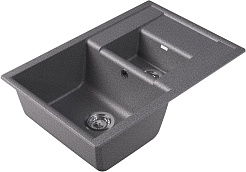 Dr. Gans Мойка кухонная Астра 760 К базальт – фотография-2