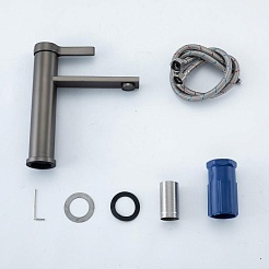 Frap Смеситель для раковины H899 F10899-19 оружейная сталь – фотография-2