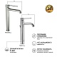 Paini Смеситель для раковины Cox 78CR205OLL высокий, хром – картинка-11