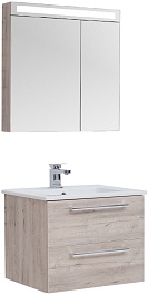 Dreja Тумба с раковиной GIO 80 дуб кантри – фотография-2