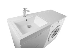 Водолей Тумба с раковиной Айрис 120 L под стиральную машину – фотография-3