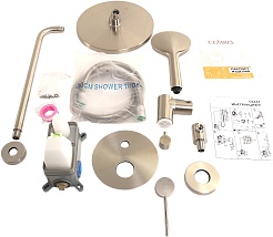 Cezares Душевая система RELAX-DSET-IN сатин – фотография-9