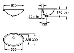 Roca Раковина "Grand Berna" 327899000 – фотография-5