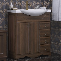 Opadiris Мебель для ванной Клио 75 нагал – фотография-3