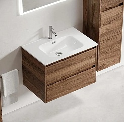 Sancos Тумба под раковину Libra 70 дуб чарльстон – фотография-2