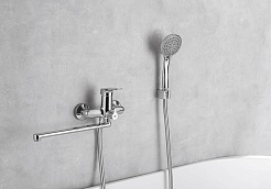 Aquatek Смеситель для ванны Вега AQ1042CR хром – фотография-6