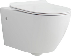 Esbano Унитаз Fortex подвесной безободковый белый – фотография-1