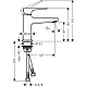 Hansgrohe Смеситель Metropol 74500000 для раковины – картинка-8