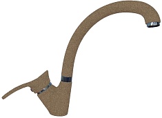 Florentina Смеситель FL-03 коричневый для кухонной мойки