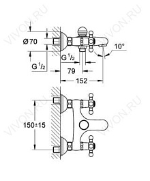 Grohe Смеситель "Sinfonia 25030000" – фотография-2