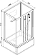 DTO Душевая кабина D229 120x90 без крыши – фотография-28