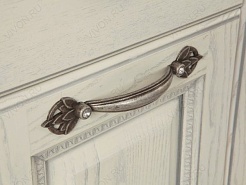 Акватон Пенал для ванной "Жерона" R белое серебро – фотография-3