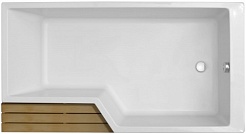 Jacob Delafon Акриловая ванна Bain Douche NEO E6D004R-00 180х90/70 R – фотография-1