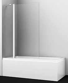 WasserKRAFT Шторка на ванну Berkel 48P02-110 – фотография-1